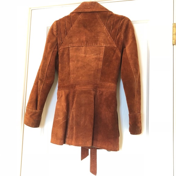 Vintage Brown Suede Jacket - Picture 3 of 8